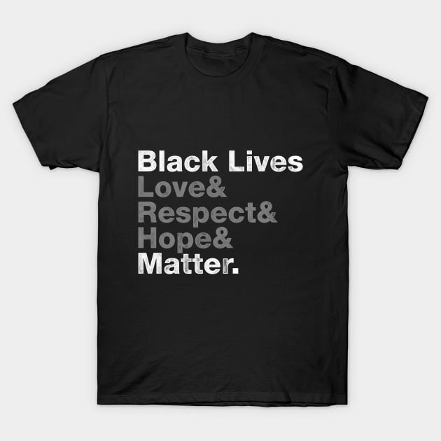 Black Lives Matter | Anti Racism Shirt Qupte & Black History Month Shirt T-Shirt by Keetano